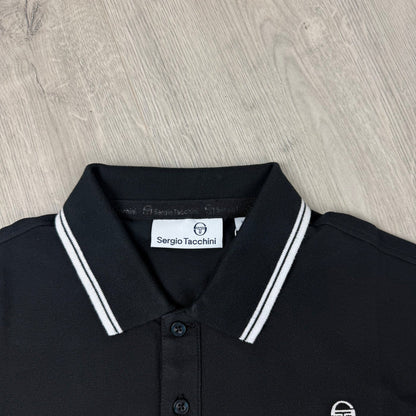 Sergio Tacchini 'Reed Co' Polo Shirt - Black