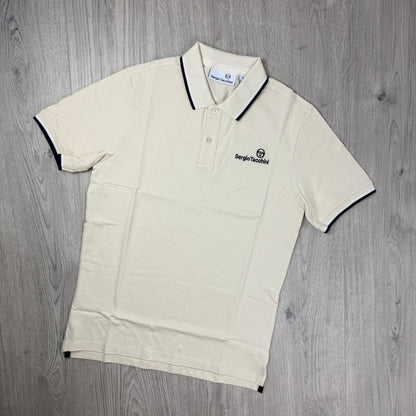 Sergio Tacchini 'Reed Co' Polo Shirt - Pearled Ivory
