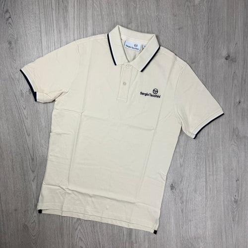 Sergio Tacchini 'Reed Co' Polo Shirt - Pearled Ivory