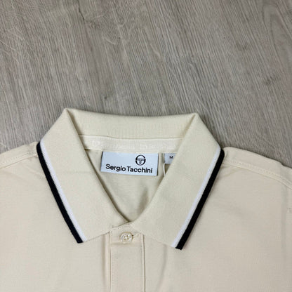 Sergio Tacchini 'Reed Co' Polo Shirt - Pearled Ivory