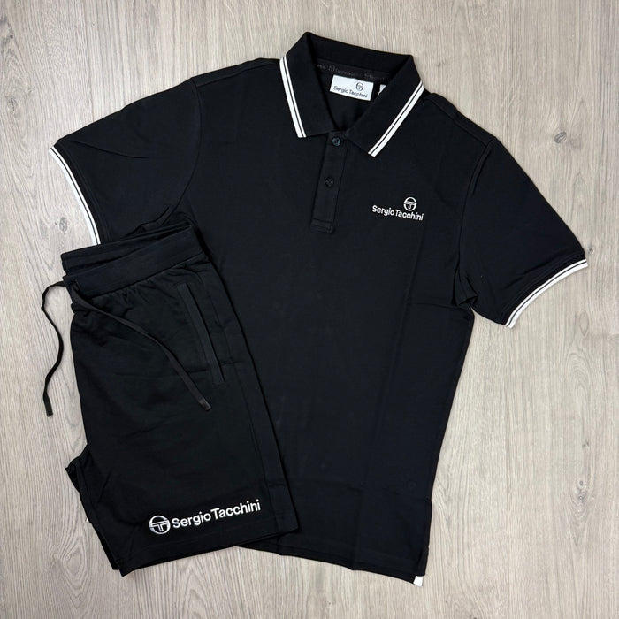 Sergio Tacchini 'Reed Co' Set - Black
