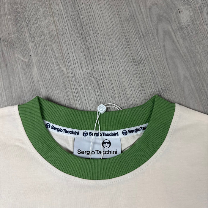 Sergio Tacchini 'Supermac' T-Shirt - Pearled Ivory
