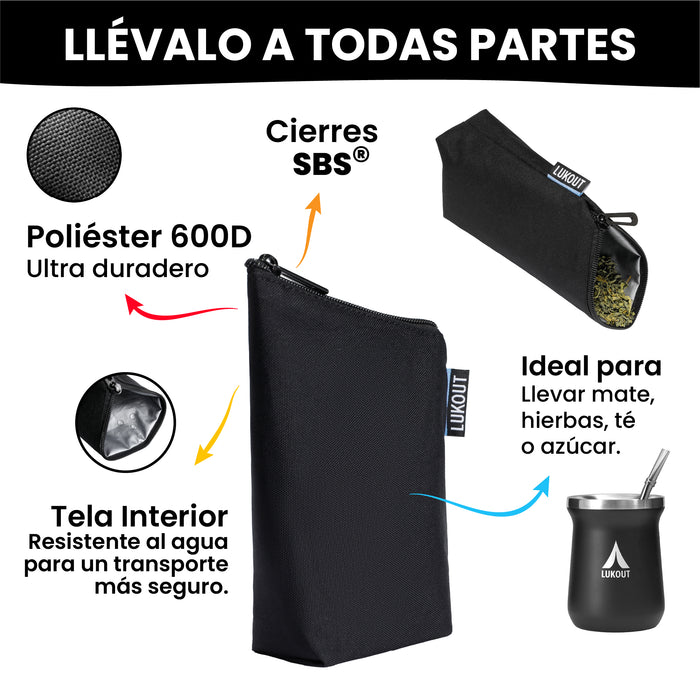 Set de 2 Estuches Yerbera Andes