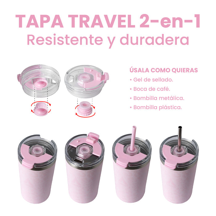 Set de 2 Vasos Travel Tumbler 500 ml