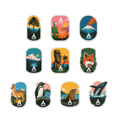 Stickers Paisajes de Chile