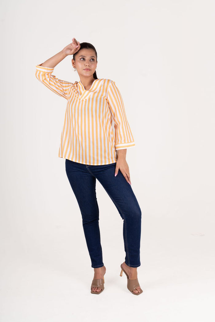 Strips Printed Tunic