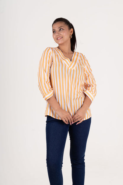 Strips Printed Tunic