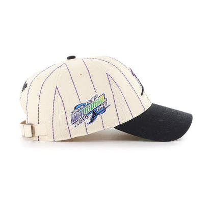 TAMPA BAY RAYS COOPERSTOWN RAWLINGS PINSTRIPE '47 CLEAN UP