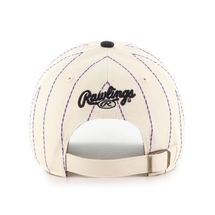 TAMPA BAY RAYS COOPERSTOWN RAWLINGS PINSTRIPE '47 CLEAN UP