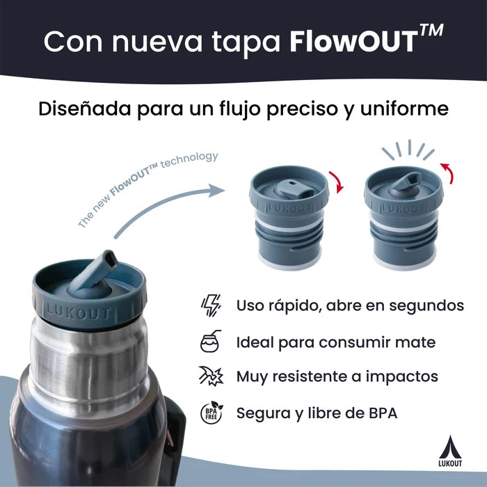 Tapa FlowOUT ™ [Termo 1000 - 1300]