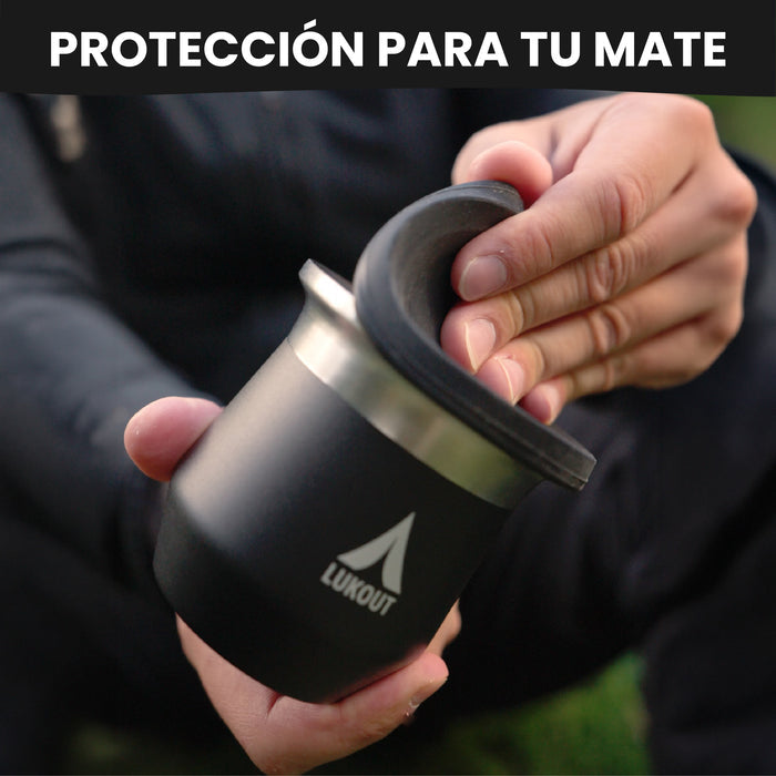 Tapa Silicona Mate Llaima 170 ml