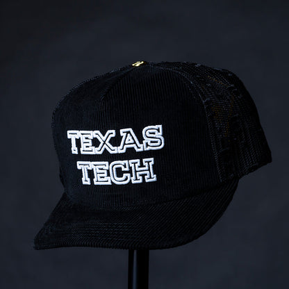 Texas Tech™ x Dvniel Luu Official Wordmark Hat (Black/White)