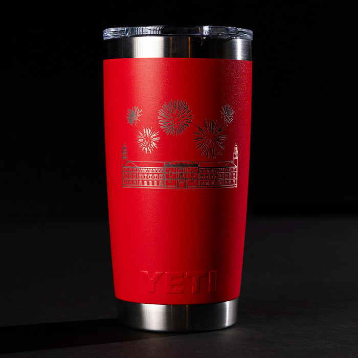Texas Tech X YETI - Carol of Lights® Rambler® 20 oz Tumbler