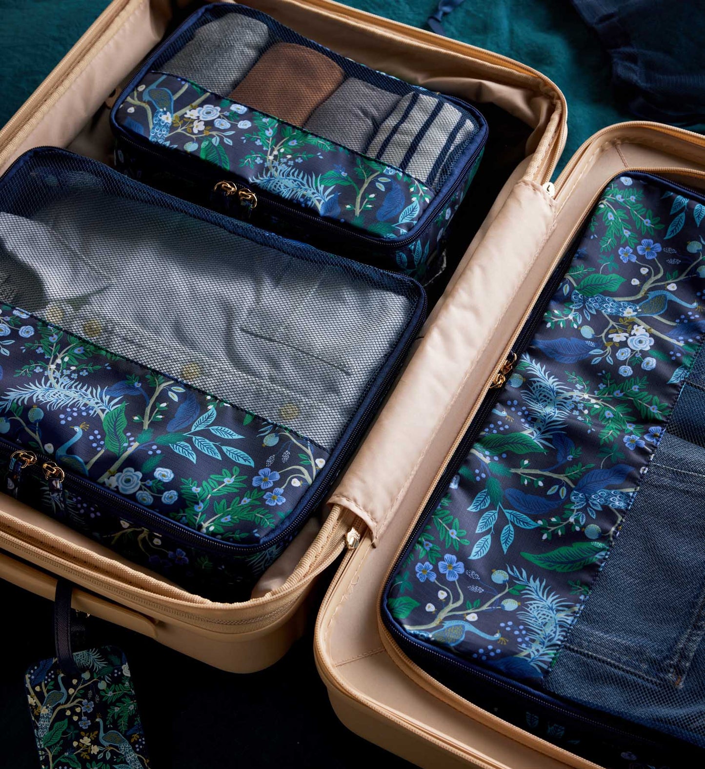 Packing Cube Set - Peacock