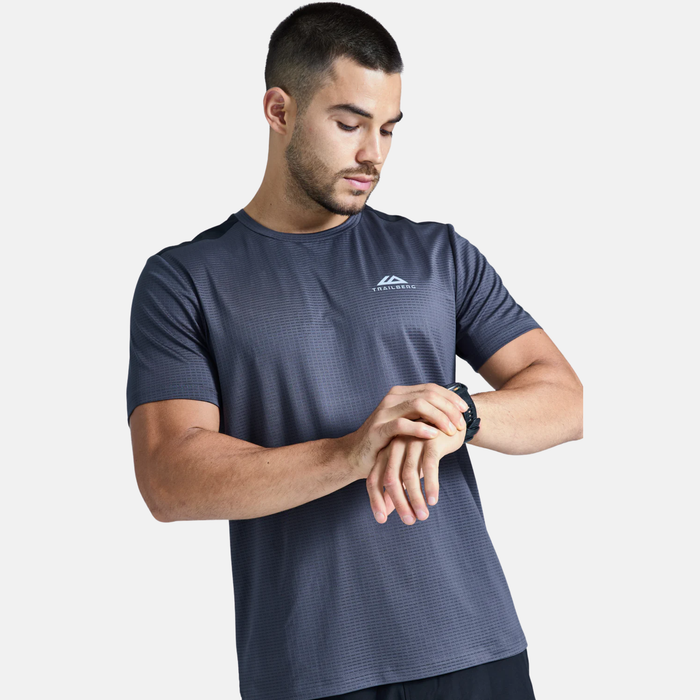 Trailberg Rapid Dash 2.0 T-Shirt - Volcano Grey/Black