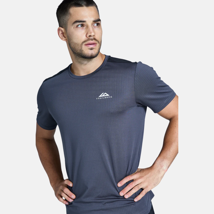 Trailberg Rapid Dash 2.0 T-Shirt - Volcano Grey/Black