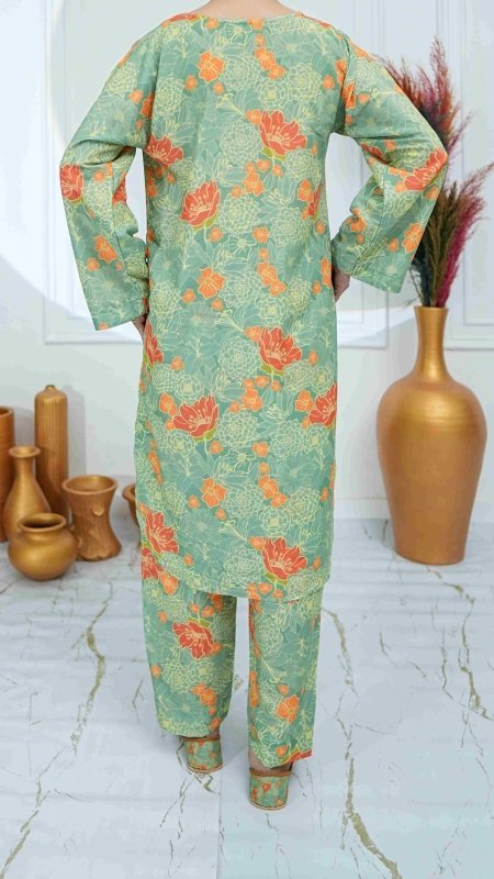 Verdant Bloom Stitched X KHUSSA (COMBO SET)