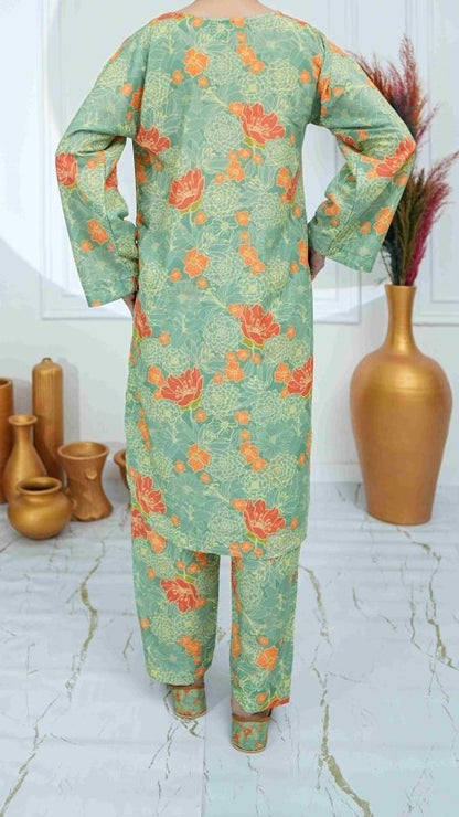 Verdant Bloom Stitched X KHUSSA (COMBO SET)