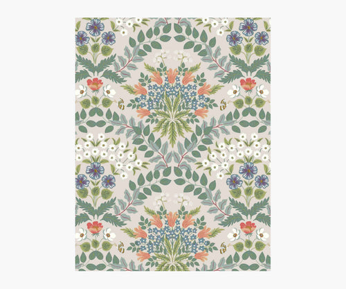 Bramble Wallpaper Sample - Cream