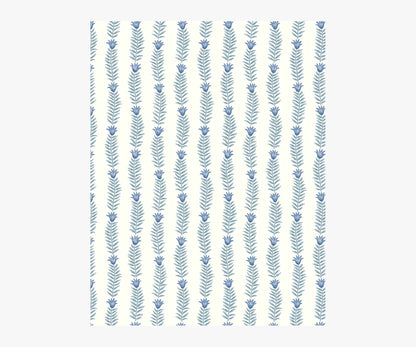 Eden Wallpaper Sample - Indigo