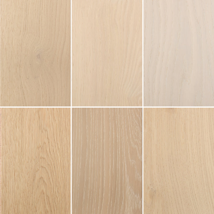 White Oak 3/8" x 7.5" Hardwood Sample Kit