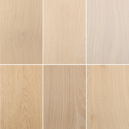 White Oak 3/8" x 7.5" Hardwood Sample Kit