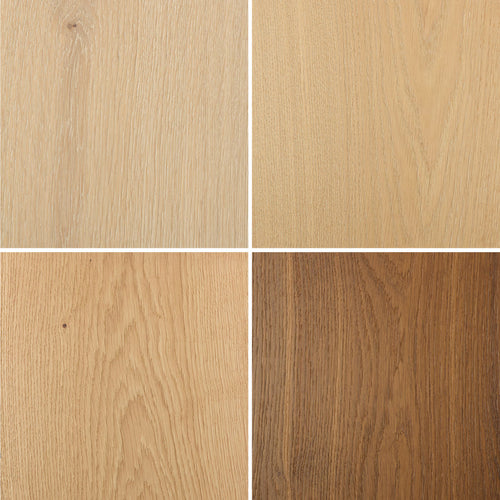 White Oak 5/8" x 9.5" Hardwood Sample Kit
