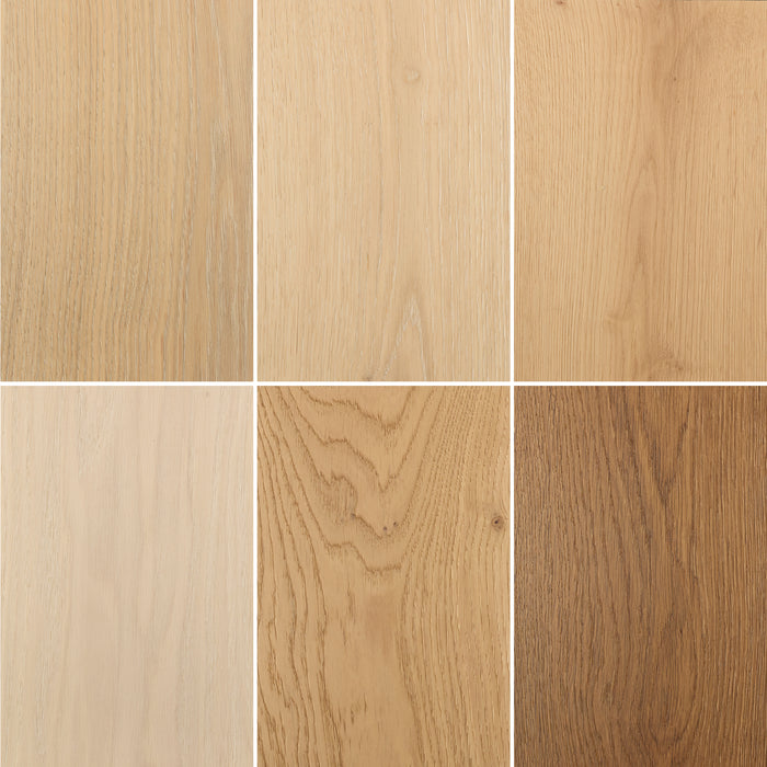 White Oak 9/16" x 7.5" Hardwood Sample Kit