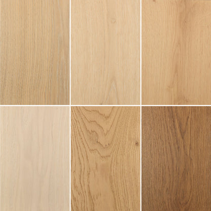 White Oak 9/16" x 7.5" Hardwood Sample Kit