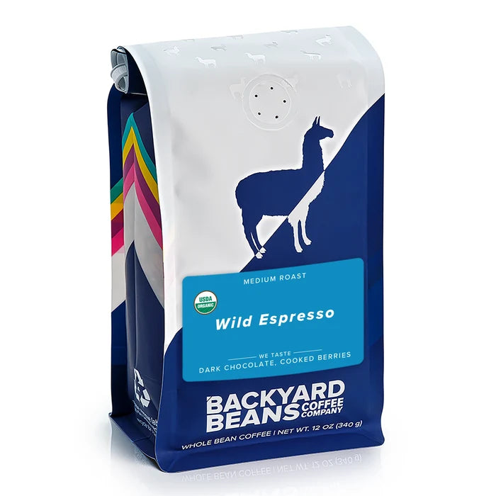 Image of Wild Espresso coffee retail bag