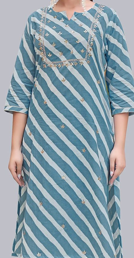 Women Ethnic Motifs Embroidered Mirror Work Kurta with Trousers