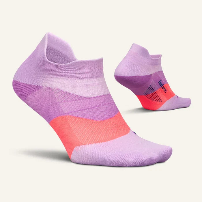 Women's Feetures Elite Ultra Light No Show Tab Orchid Sunset-Apparel-33-OFF
