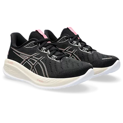Women's Asics Gel-Cumulus 26 Black/Dark Jade-SOULIER, shoes-33-OFF