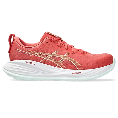 Women's Asics Gel-Cumulus 27 Dark Pink/ Cream-SOULIER, shoes-33-OFF