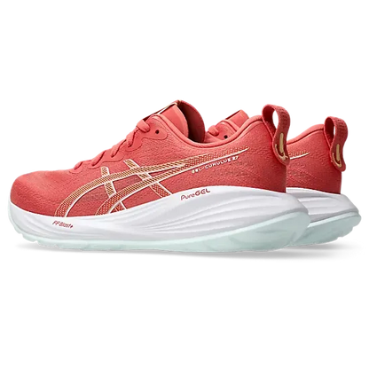 Women's Asics Gel-Cumulus 27 Dark Pink/ Cream-SOULIER, shoes-33-OFF