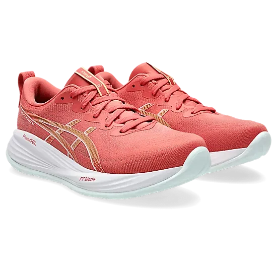 Women's Asics Gel-Cumulus 27 Dark Pink/ Cream-SOULIER, shoes-33-OFF