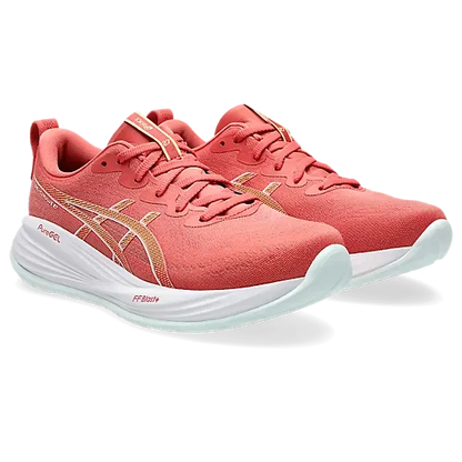 Women's Asics Gel-Cumulus 27 Dark Pink/ Cream-SOULIER, shoes-33-OFF