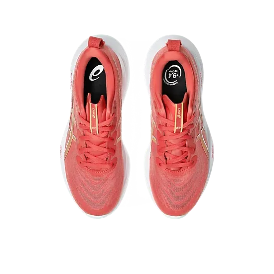 Women's Asics Gel-Cumulus 27 Dark Pink/ Cream-SOULIER, shoes-33-OFF