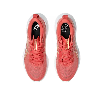 Women's Asics Gel-Cumulus 27 Dark Pink/ Cream-SOULIER, shoes-33-OFF