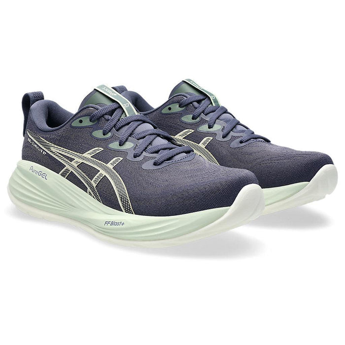 Women's Asics Gel-Cumulus 27 Indigo Fog/Cream-SOULIER, shoes-33-OFF