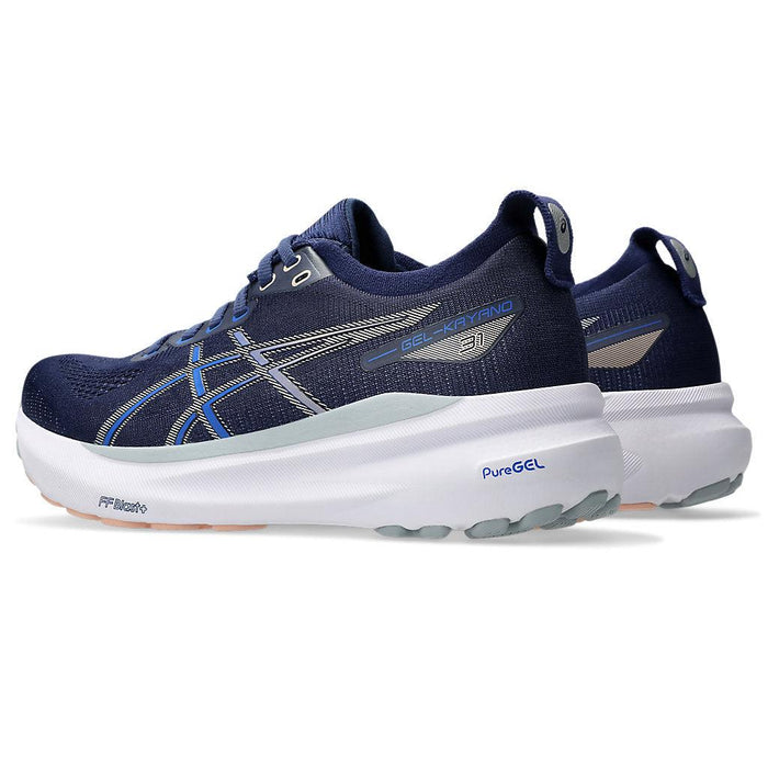 Women's Asics GEL-KAYANO 31 Indigo Blue/ Pure Silver-SOULIER, shoes-33-OFF