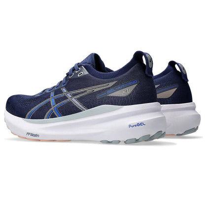 Women's Asics GEL-KAYANO 31 Indigo Blue/ Pure Silver-SOULIER, shoes-33-OFF