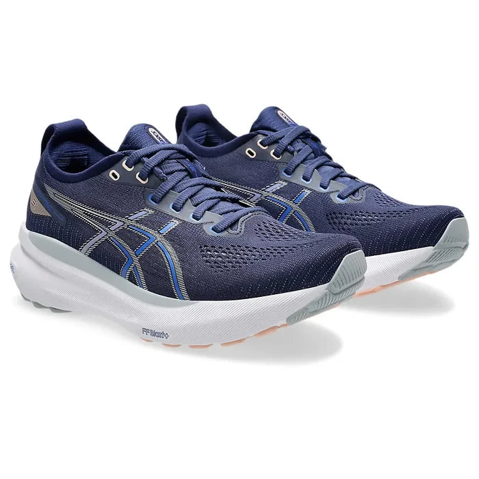 Women's Asics GEL-KAYANO 31 Indigo Blue/ Pure Silver-SOULIER, shoes-33-OFF