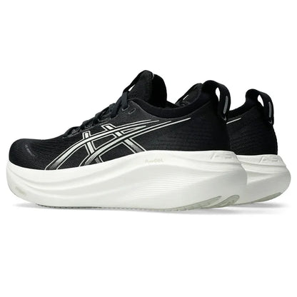 Women's Asics Gel-Nimbus 27 Black/Lake Grey-SOULIER, shoes-33-OFF