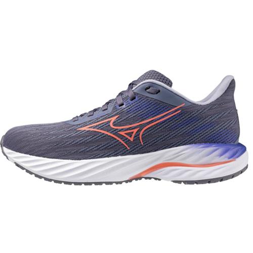 Women's Mizuno Wave Inspire 21 D Blue Granite-Striking Coral-SOULIER, shoes-33-OFF