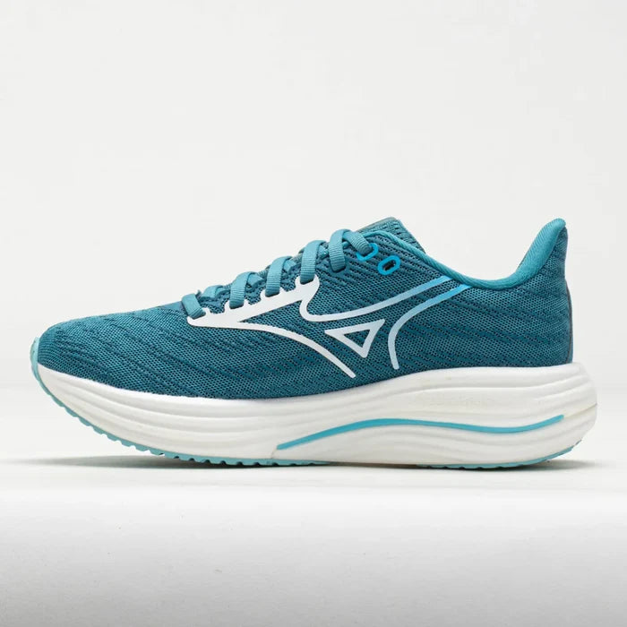 Women's Mizuno Wave Rider 29 LARKSPUR-WHITE-SOULIER, shoes-33-OFF