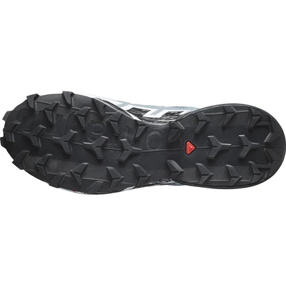 Women's Salomon Speedcross 6 GTX Flint/Black/Hea-SOULIER, shoes-33-OFF