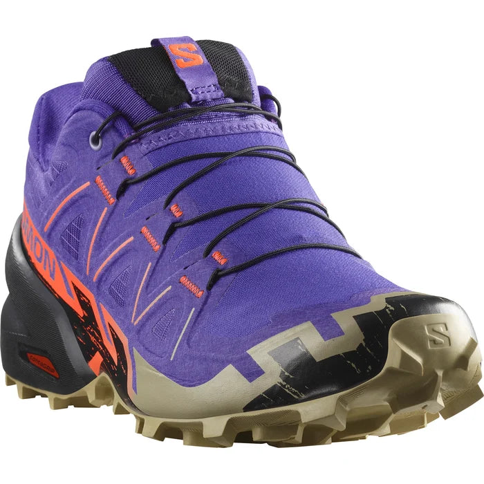 Women's Salomon Speedcross 6 Libert/Black/Neon-SOULIER, shoes-33-OFF