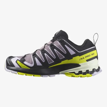 Women'S Salomon XA PEO 3D V9 GTX Quiet Shade / Lily Pad / Blue Haze-SOULIER, shoes-33-OFF