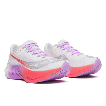 Women's Saucony Endorphin Pro 4 Whithe/Crocus-SOULIER, shoes-33-OFF